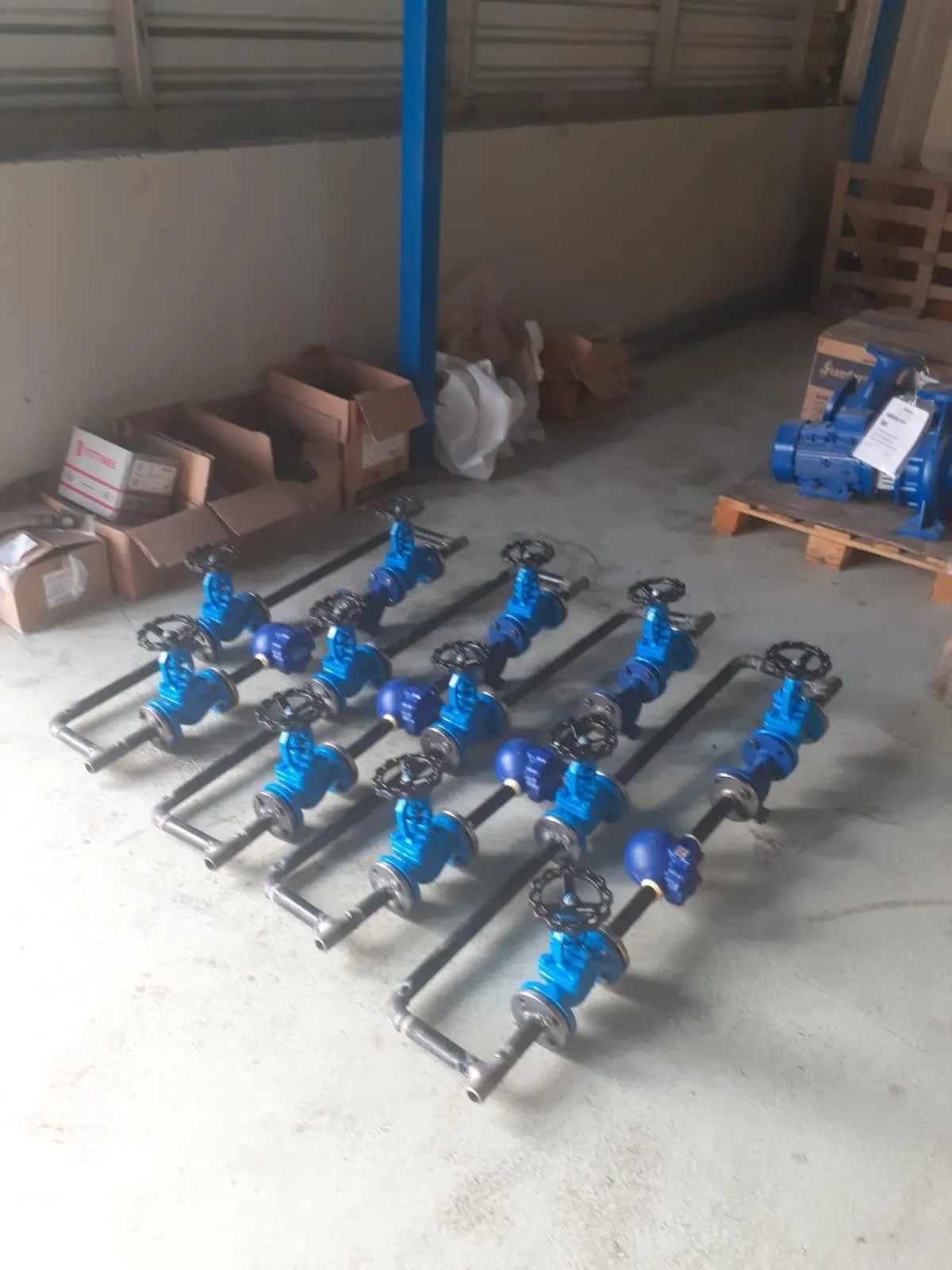 Proses hattı vana grupları